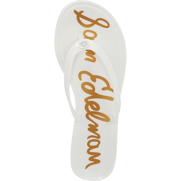 Sam Edelman Women's Dean Jelly Thong Flat Sandals - Picture 5 of 6